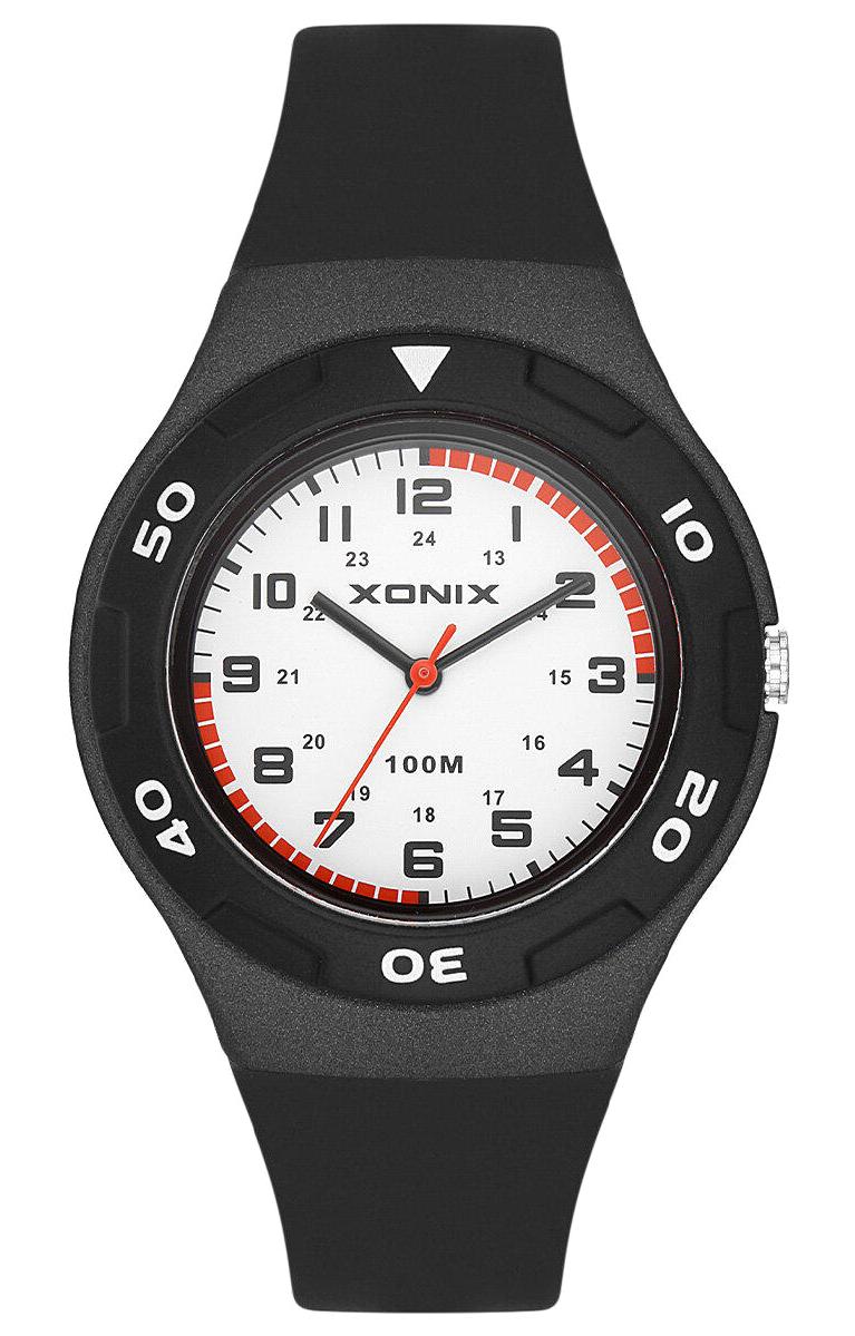 Xonix XOX-ABB007 38 mm Siyah Silikon Kordon Analog Kadın Kol Saati