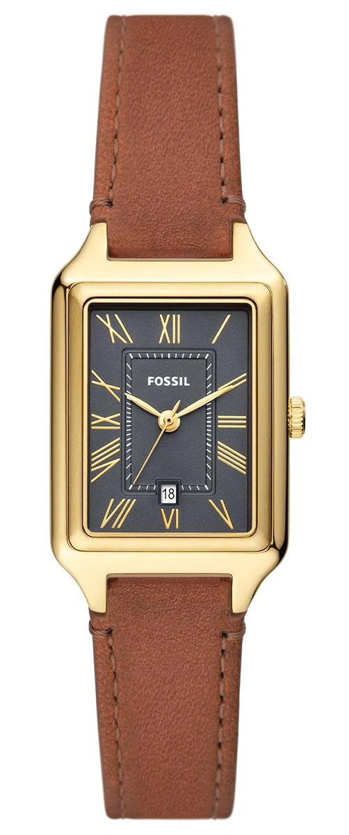 Fossil ES5303 23 mm Kahverengi Çelik Kordon Analog Kadın Kol Saati