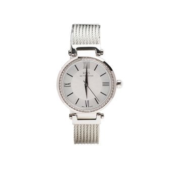Romanson RMS.1.AG1491.03 37 mm Gri Çelik Kordon Analog Kadın Kol Saati