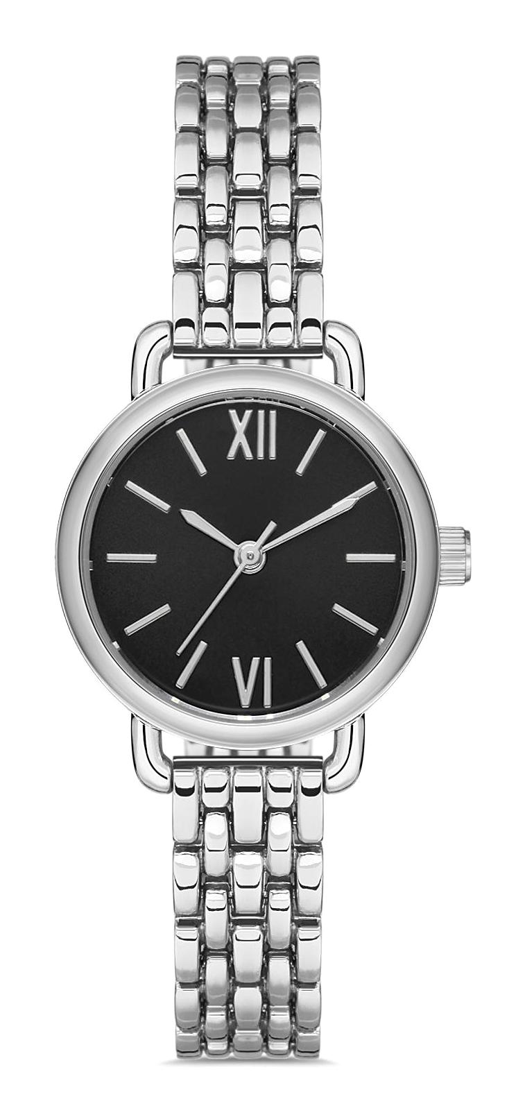 Padam Paris PDMS272 28 mm Gri Metal Kordon Analog Kadın Kol Saati