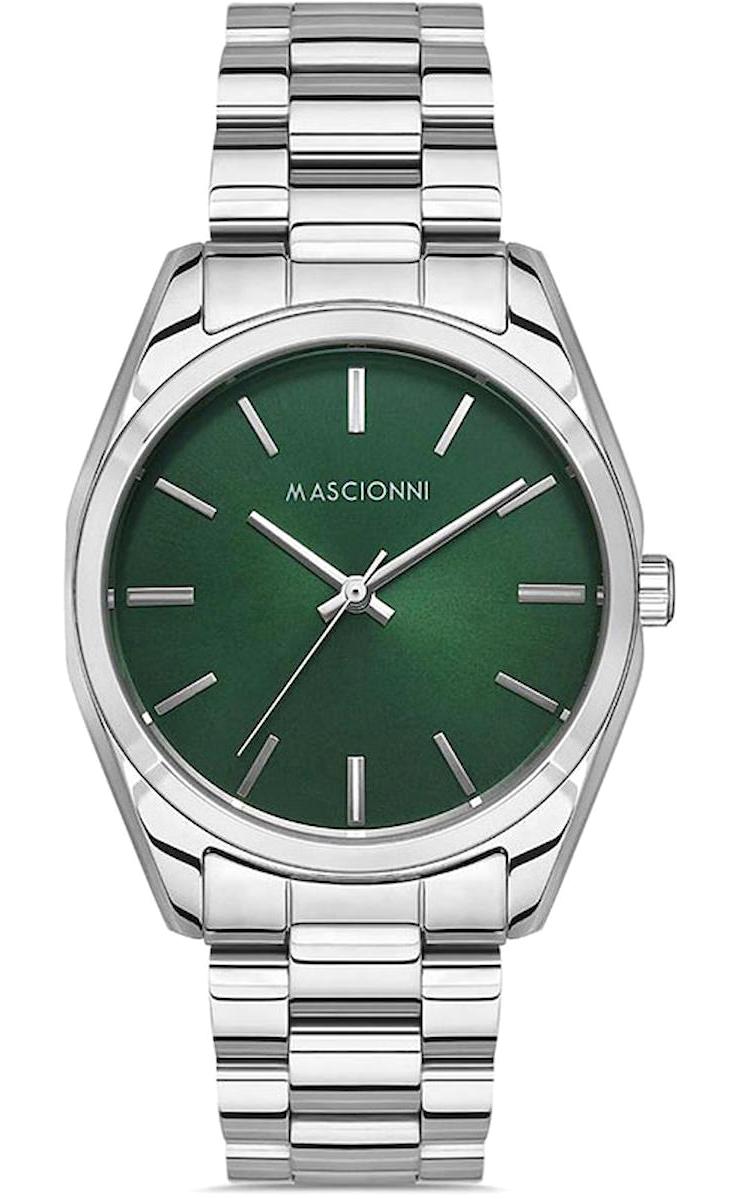 Mascionni M.1.2139.01 36 mm Gri Çelik Kordon Analog Kadın Kol Saati