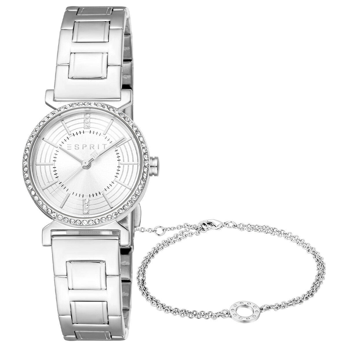 Esprit ES1L422M0015 26 mm Gri Çelik Kordon Analog Kadın Kol Saati