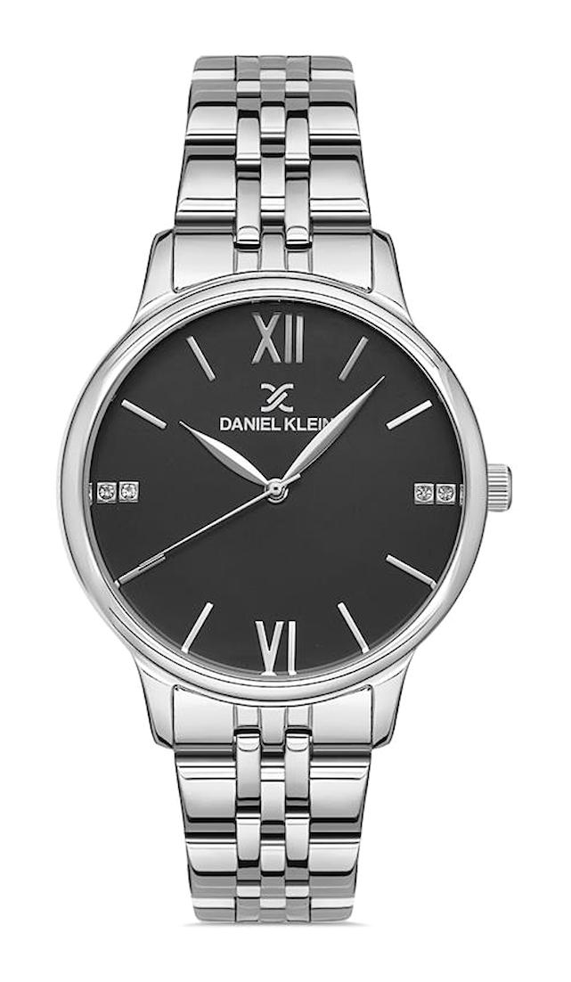 Daniel Klein DKE.1.10015.2 35 mm Gri Çelik Kordon Analog Kadın Kol Saati