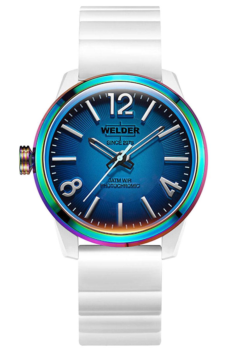Welder Watch WWRL2017 42 mm Beyaz Silikon Kordon Analog Kadın Kol Saati
