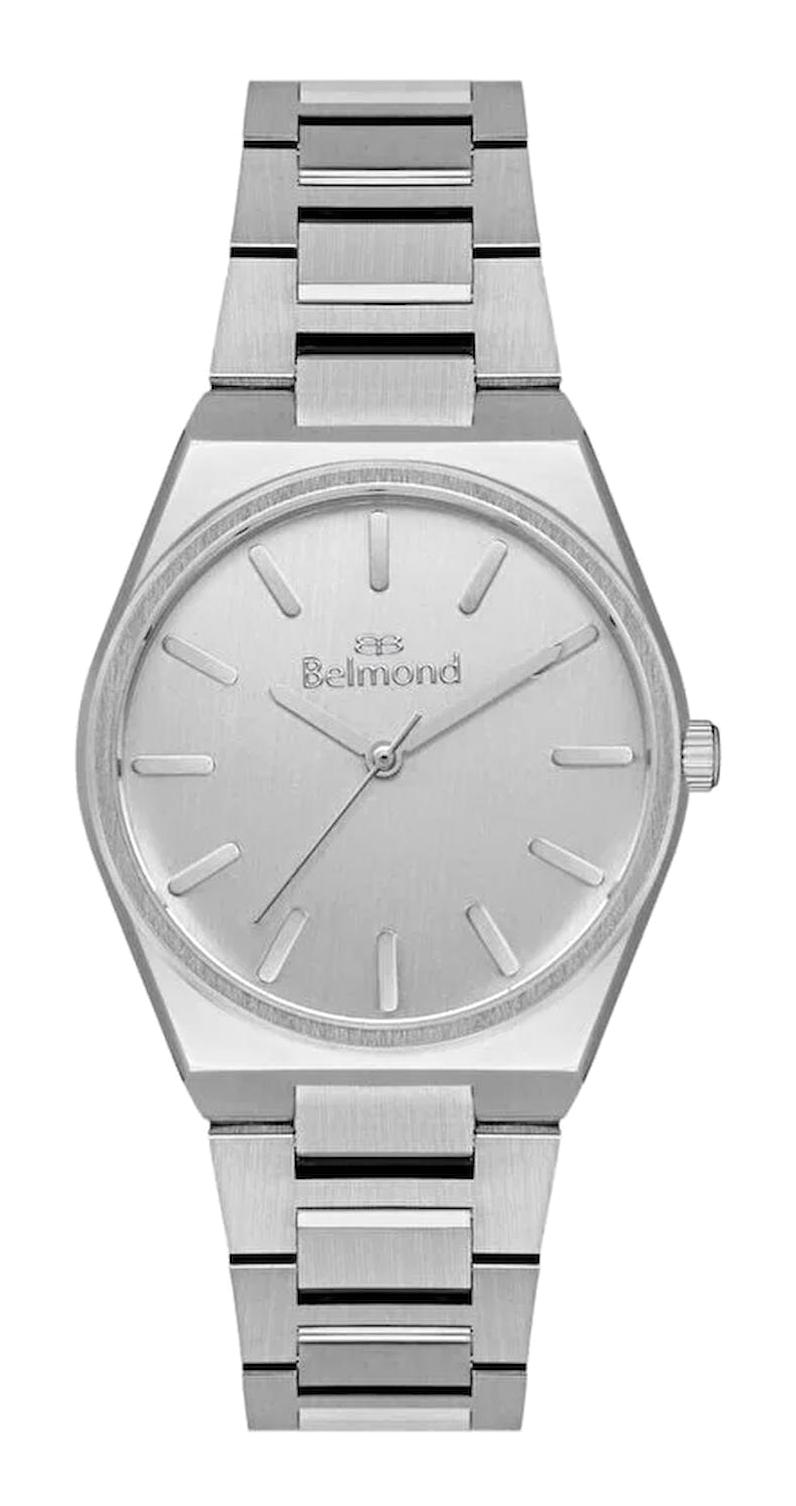 Belmond 33 mm Gri Metal Kordon Analog Kadın Kol Saati