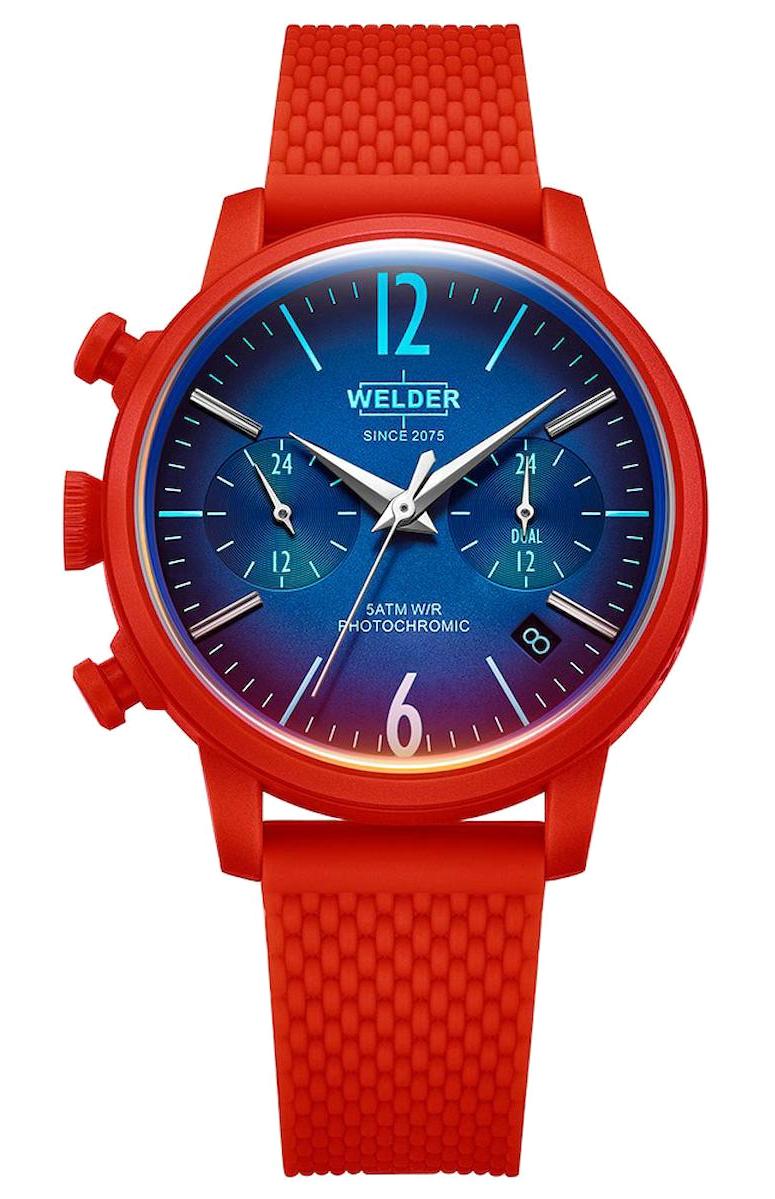 Welder Watch WWRP609 Takvimli 38 mm Kırmızı Silikon Kordon Analog Kadın Kol Saati