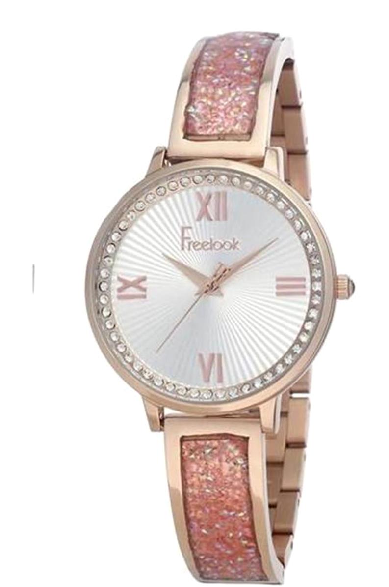 Freelook FL.1.10096.3 35 mm Rose Gold Çelik Kordon Analog Kadın Kol Saati