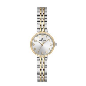 Daniel Klein DK.1.13728.11 30 mm Altın-Gri Çelik Kordon Analog Kadın Kol Saati