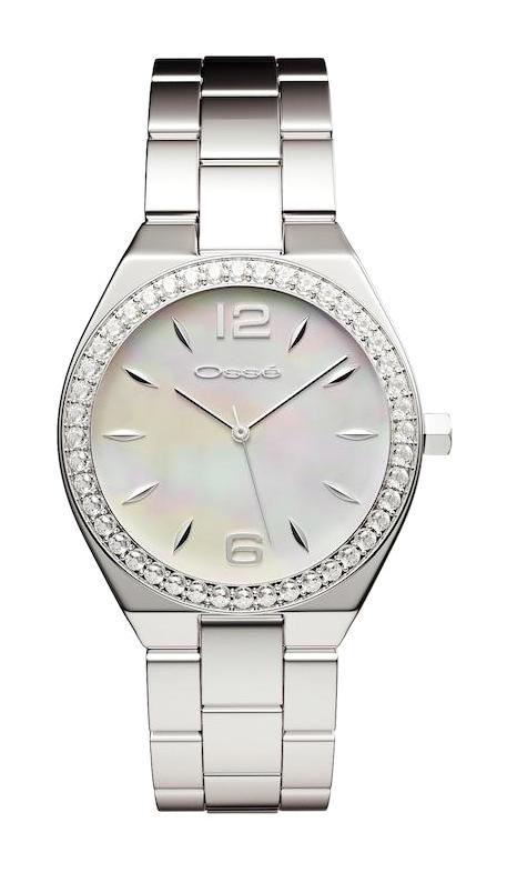 Osse OSW10137 35 mm Gri Çelik Kordon Analog Kadın Kol Saati