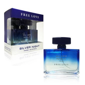 Free Love Silver Night 3 Parça Erkek Parfüm Seti EDP