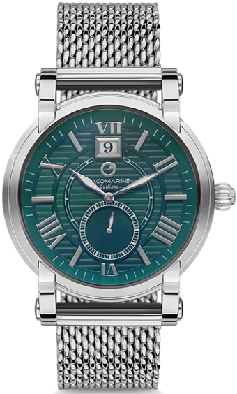 Pacomarine PM.51077.11 Takvimli 42 mm Gri Çelik Kordon Analog Kadın Kol Saati