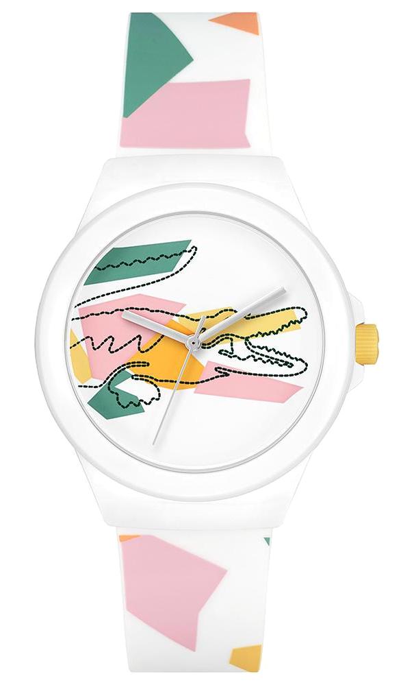 Lacoste LAC2001219 38 mm Beyaz Silikon Kordon Analog Kadın Kol Saati