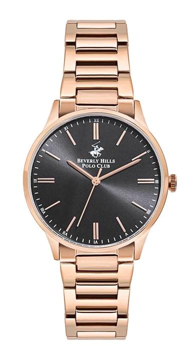 Beverly Hills Polo Club BP3084C.450 35 mm Rose Gold Çelik Kordon Analog Kadın Kol Saati