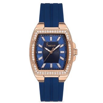 Freelook FL.1.10093.1 34 mm Lacivert Silikon Kordon Analog Kadın Kol Saati
