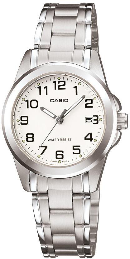 Casio LTP-1215A-7B2DF 28 mm Gri Çelik Kordon Analog Kadın Kol Saati
