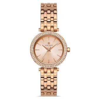 David Guner DG-8460LA-C5 32 mm Rose Gold Çelik Kordon Analog Kadın Kol Saati
