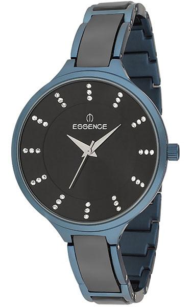 Essence ES6318FC.410 34 mm Lacivert-Siyah Seramik Kordon Analog Kadın Kol Saati