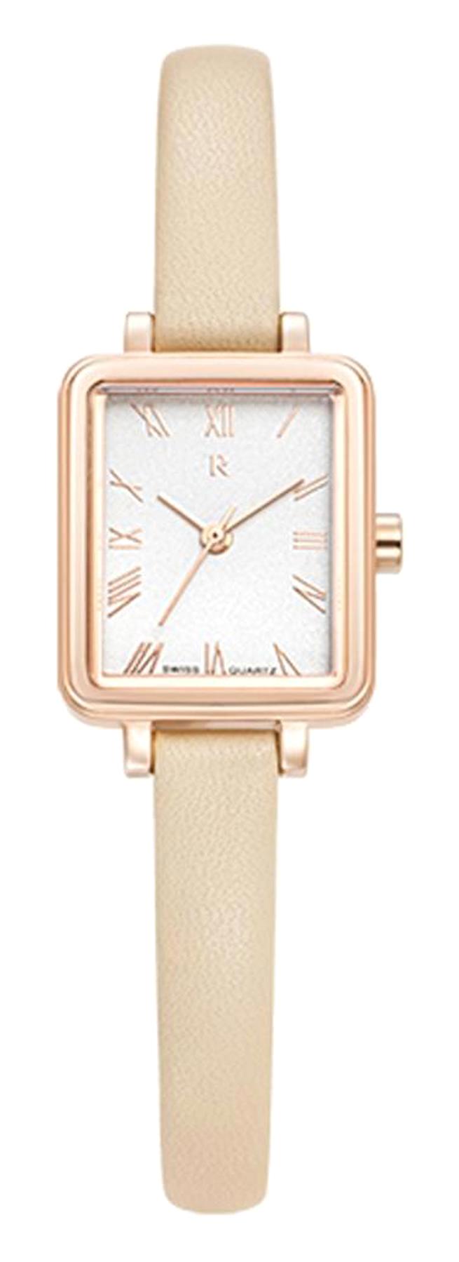 Romanson RL1B10LLIRAS6R 30 mm Rose Gold Deri Kordon Analog Kadın Kol Saati