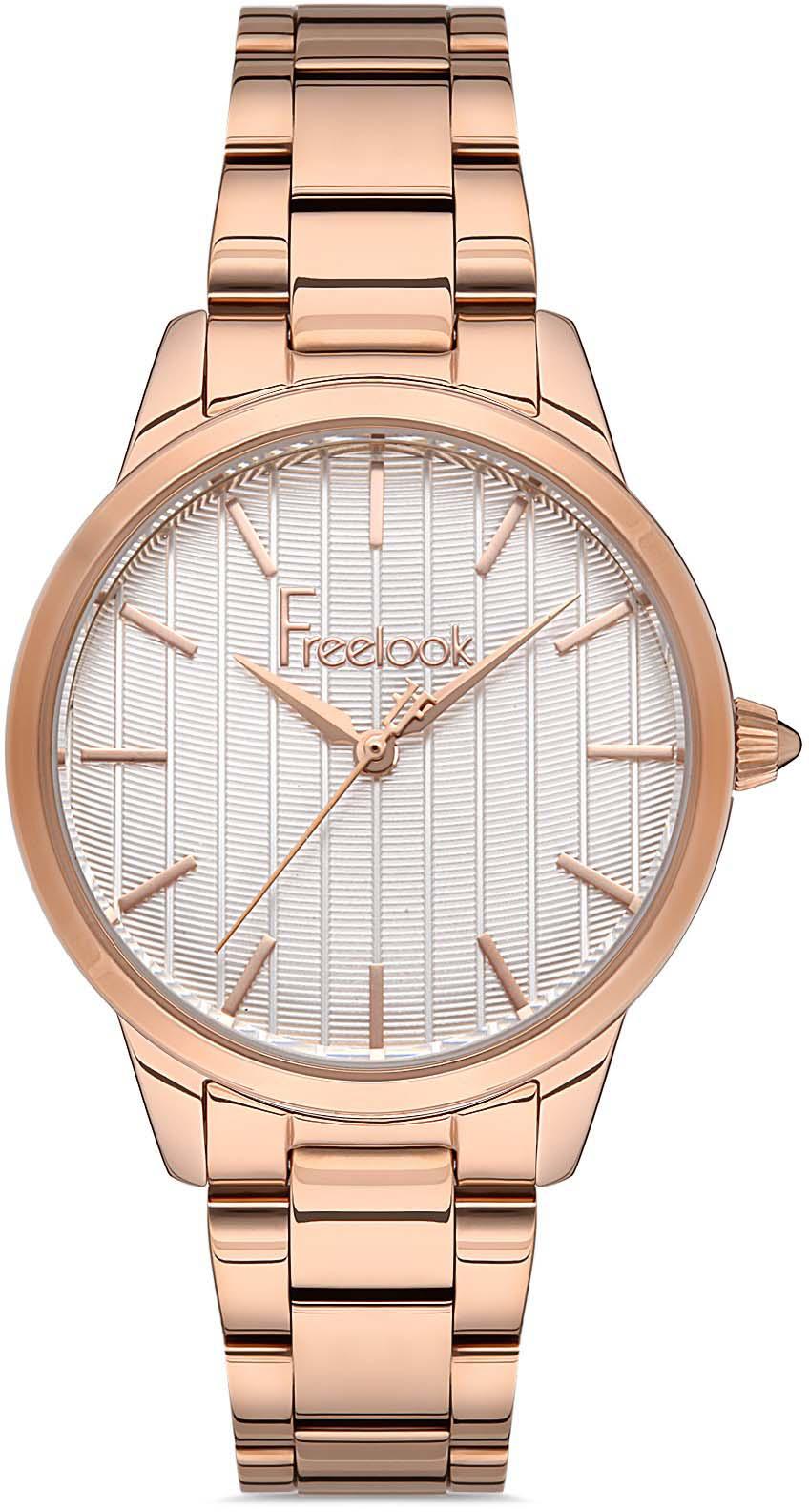 Freelook FL.1.10243.2 34 mm Rose Gold Çelik Kordon Analog Kadın Kol Saati