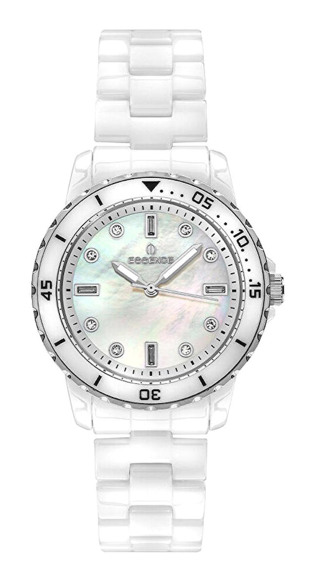 Essence ES6750FE.320 37 mm Beyaz Plastik Kordon Analog Kadın Kol Saati