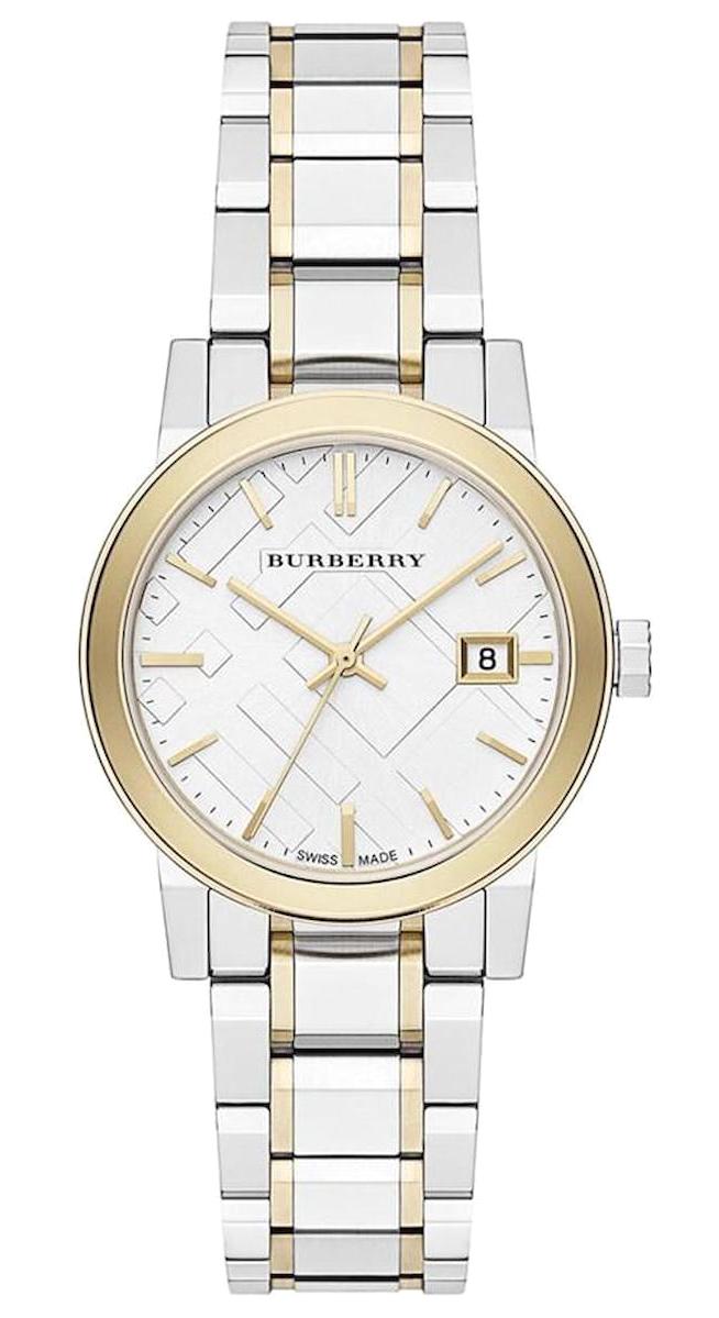 Burberry BU9115 Takvimli 36 mm Gri Çelik Kordon Analog Kadın Kol Saati