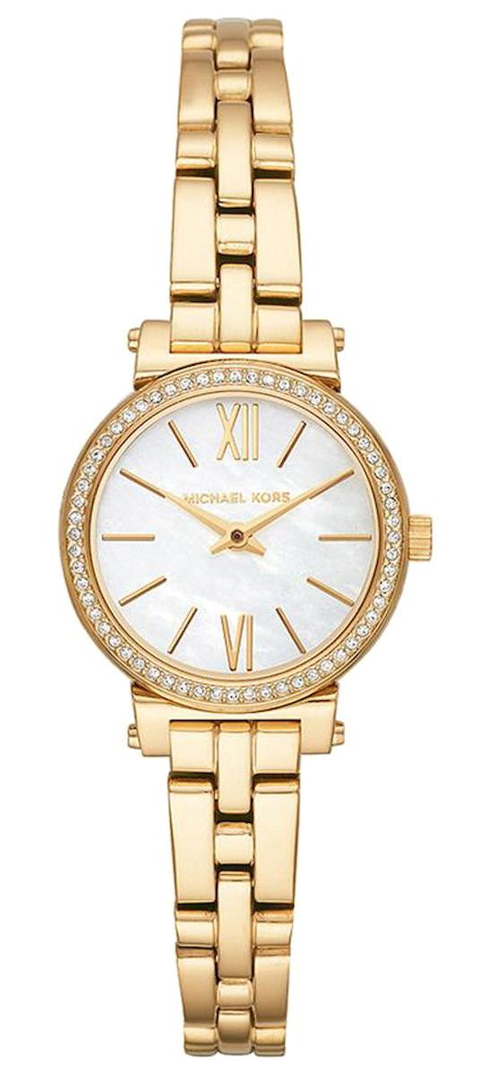 Michael Kors MK3833 38 mm Sarı Çelik Kordon Analog Kadın Kol Saati