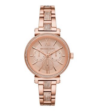Michael Kors MK4354 Takvimli 36 mm Rose Gold Çelik Kordon Analog Kadın Kol Saati