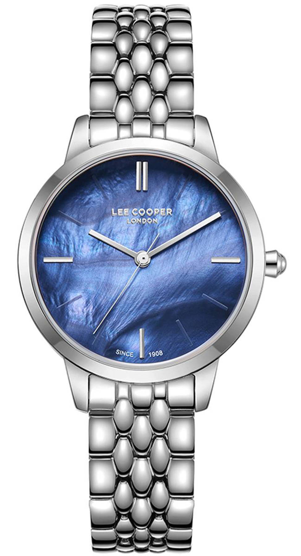 Lee Cooper LC07941.390 40 mm Gri Metal Kordon Analog Kadın Kol Saati
