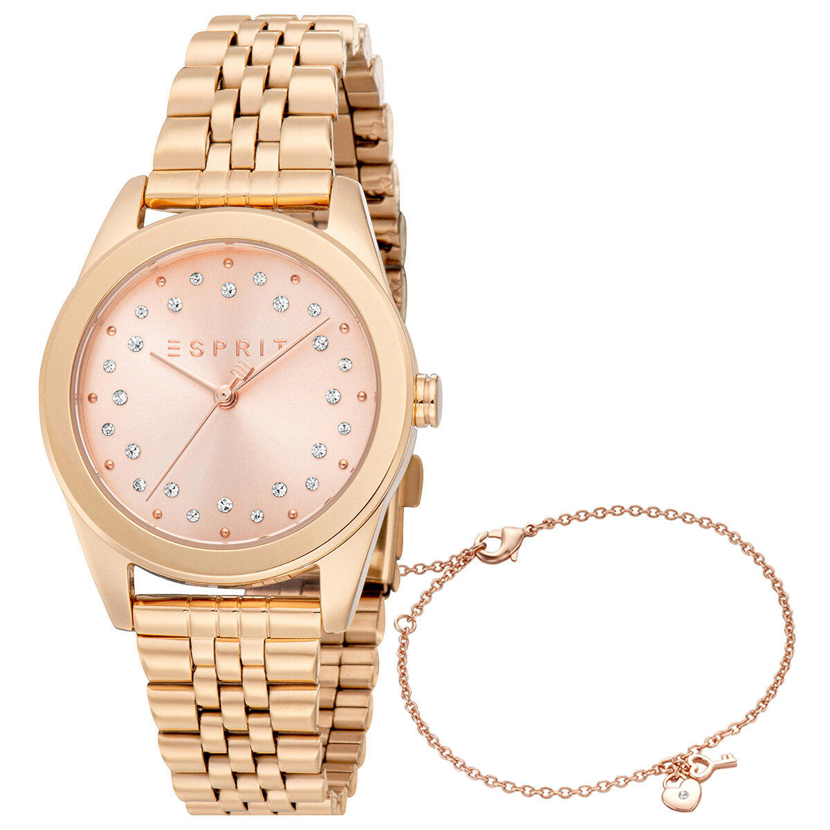 Esprit ES1L404M0045 32 mm Rose Gold Çelik Kordon Analog Kadın Kol Saati