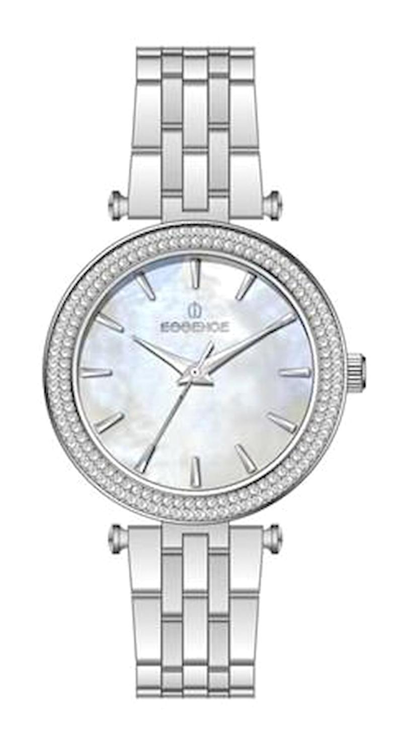 Essence ES6800FE.320 36 mm Gri Çelik Kordon Analog Kadın Kol Saati