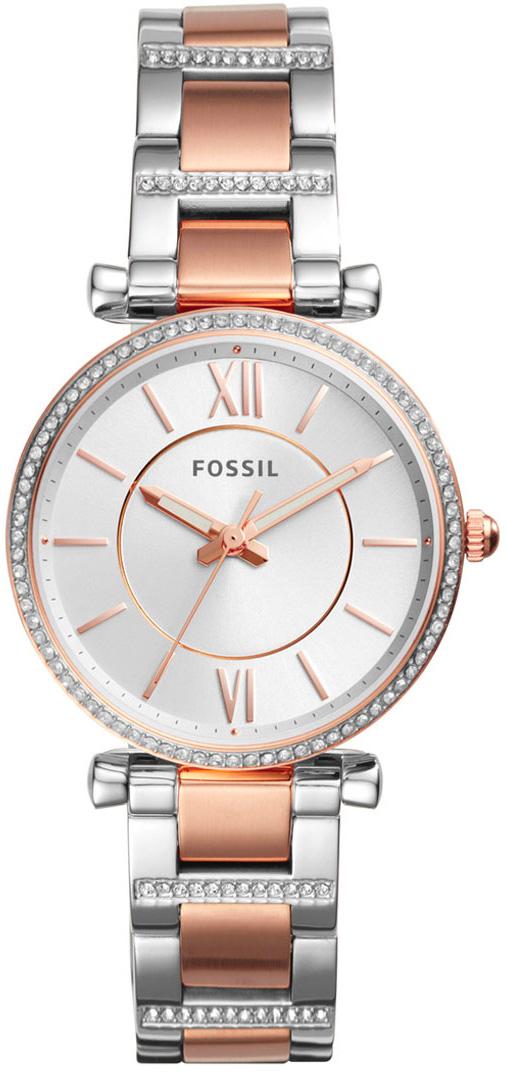 Fossil FES4342 35 mm Gri Çelik Kordon Analog Kadın Kol Saati