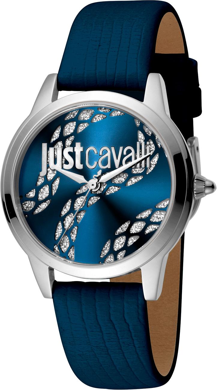 Just Cavalli JC1L050L0215 34 mm Mavi Deri Kordon Analog Kadın Kol Saati
