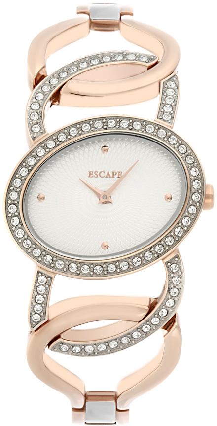 Escape EC1076-105 34 mm Gri-Rose Gold Çelik Kordon Analog Kadın Kol Saati