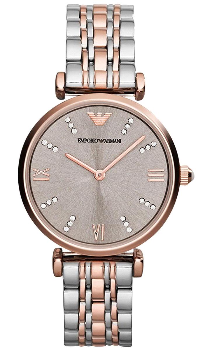 Emporio Armani AR1840 32 mm Gri-Rose Gold Çelik Kordon Analog Kadın Kol Saati