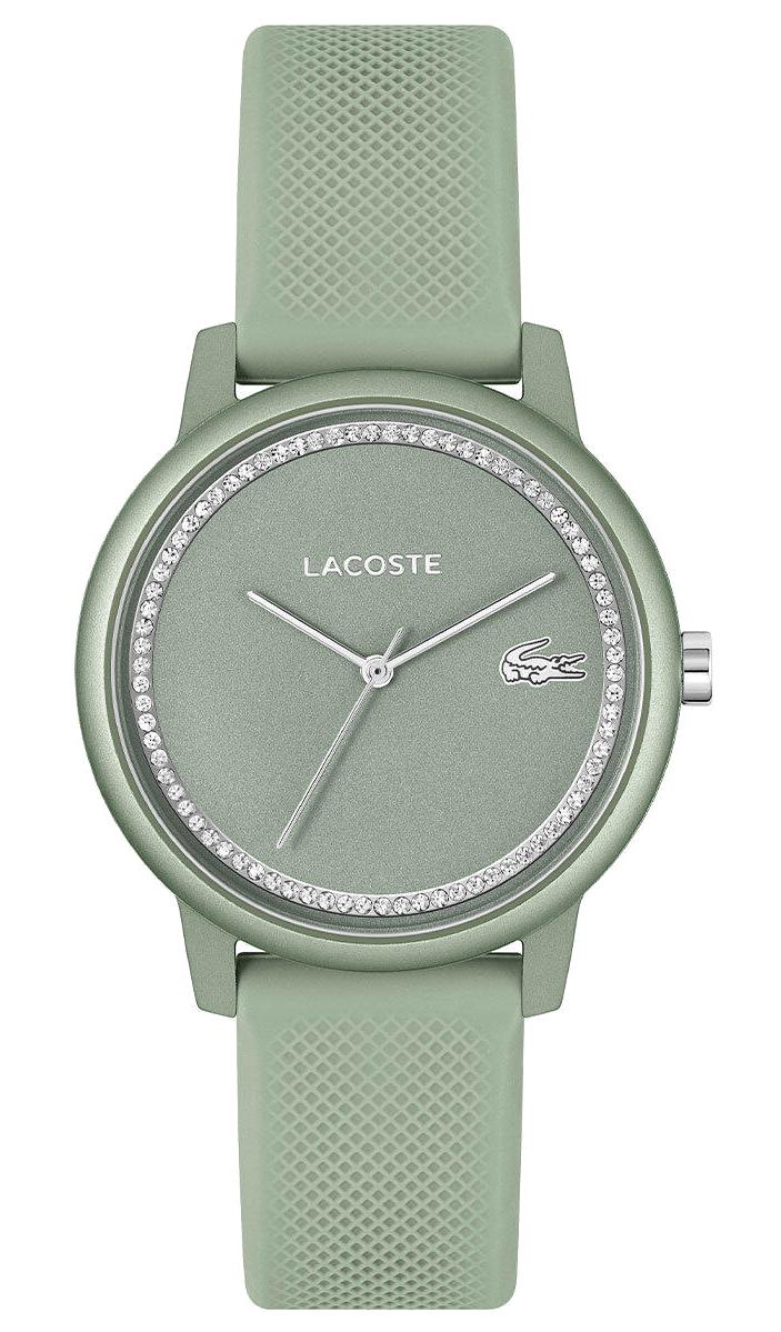 Lacoste LAC2001320 36 mm Yeşil Silikon Kordon Analog Kadın Kol Saati