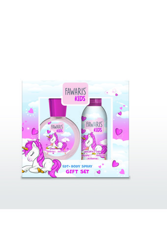 FAWARİS Unicorns Tale İkili Kadın Parfüm Deodorant Seti EDT