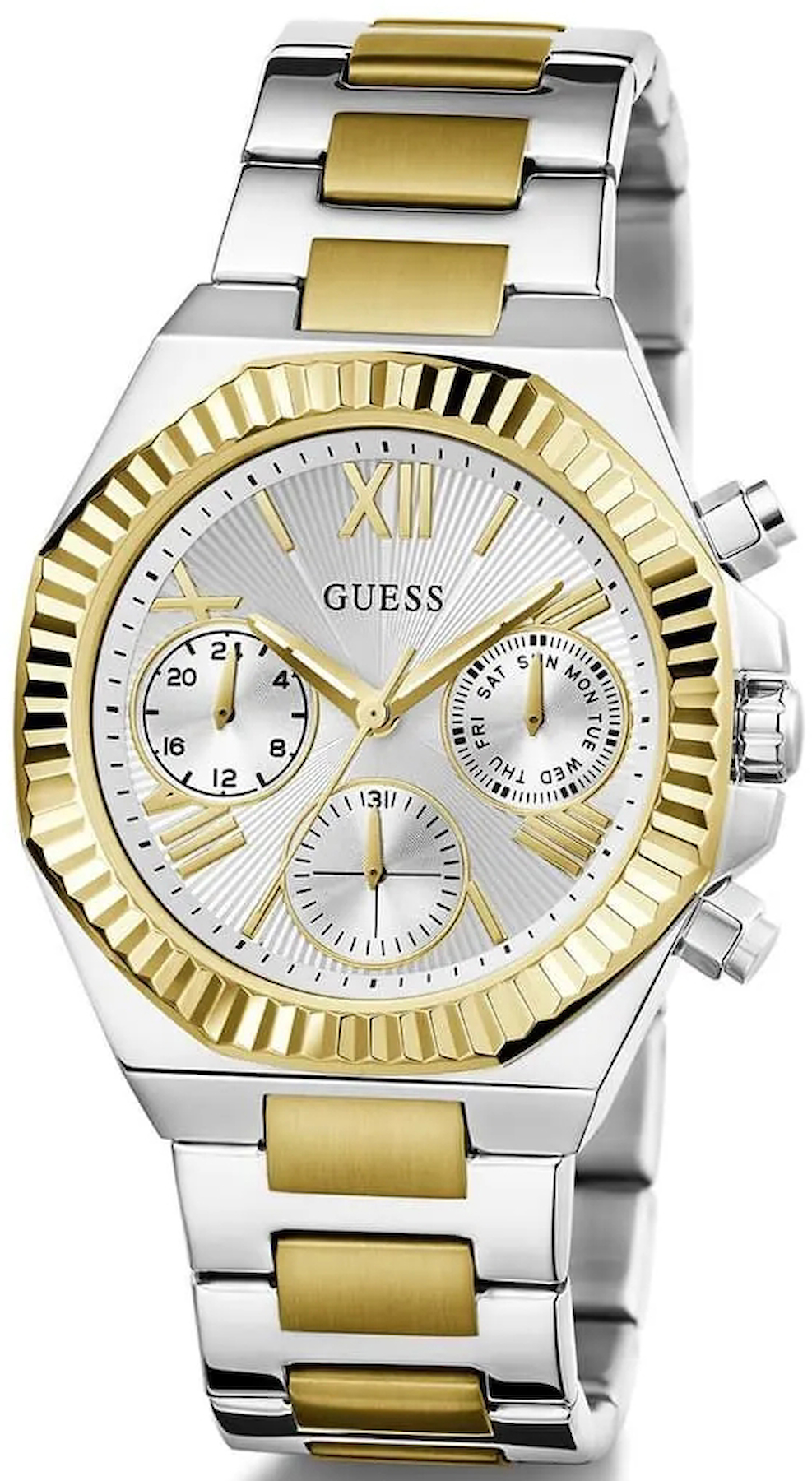 Guess GUGW0769L3 38 mm Altın-Gri Çelik Kordon Analog Kadın Kol Saati