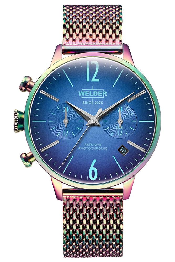 Welder Watch WWRC692 Takvimli 38 mm Çok Renkli Çelik Kordon Analog Kadın Kol Saati