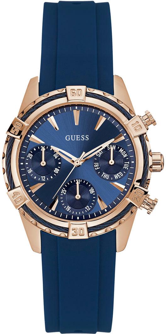 Guess GUW0562L3 36 mm Lacivert Silikon Kordon Analog Kadın Kol Saati