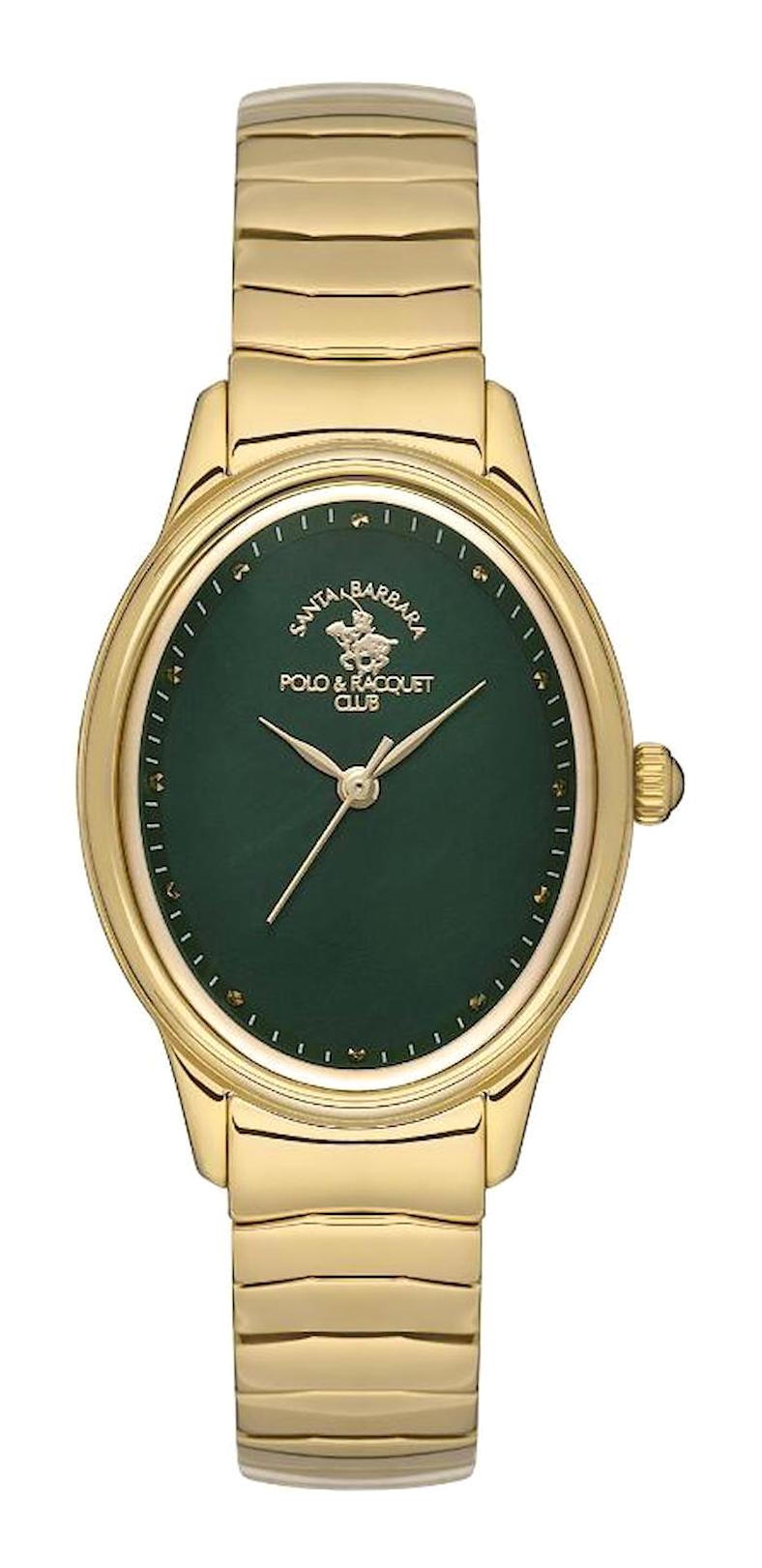 Santa Barbara Polo & Racquet Club SB.1.10568-3 26 mm Altın Çelik Kordon Analog Kadın Kol Saati