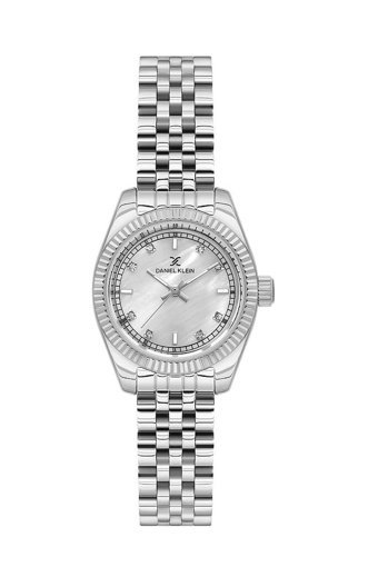 Daniel Klein DKE.1.10662-1 26 mm Gri Metal Kordon Analog Kadın Kol Saati