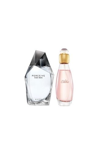 Avon Perceive İkili Erkek-Kadın Parfüm Seti EDT 100 ml + Celebre 50 ml
