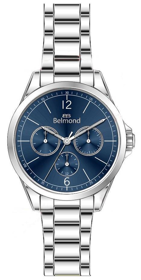 Belmond SRL1014.390 34 mm Gri Çelik Kordon Analog Kadın Kol Saati