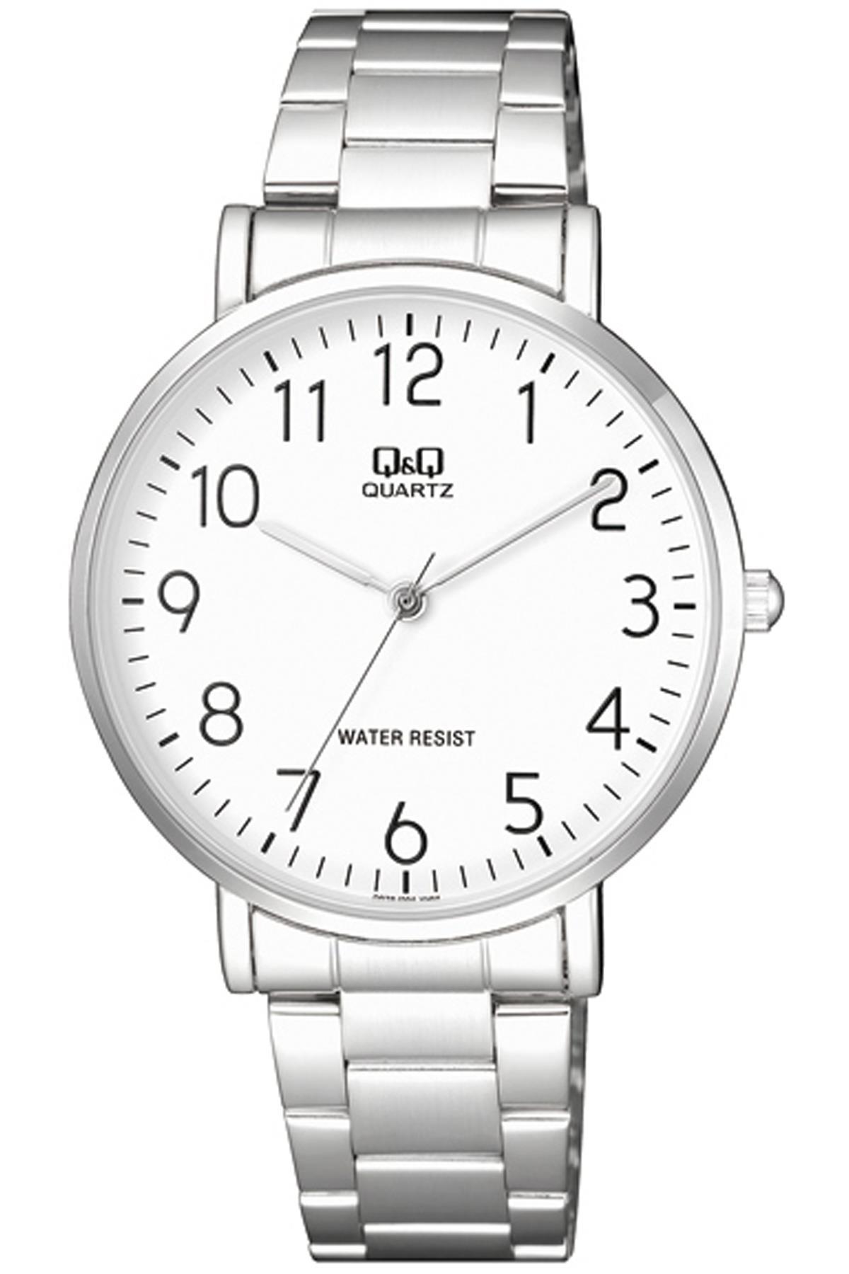 Q&Q 3G908 36 mm Gri Metal Kordon Analog Kadın Kol Saati