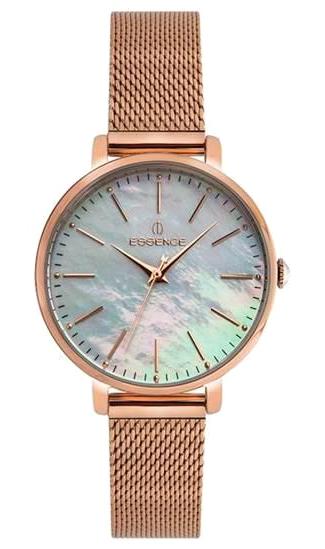 Essence ES6634FE.420 35 mm Rose Gold Hasır Kordon Analog Kadın Kol Saati
