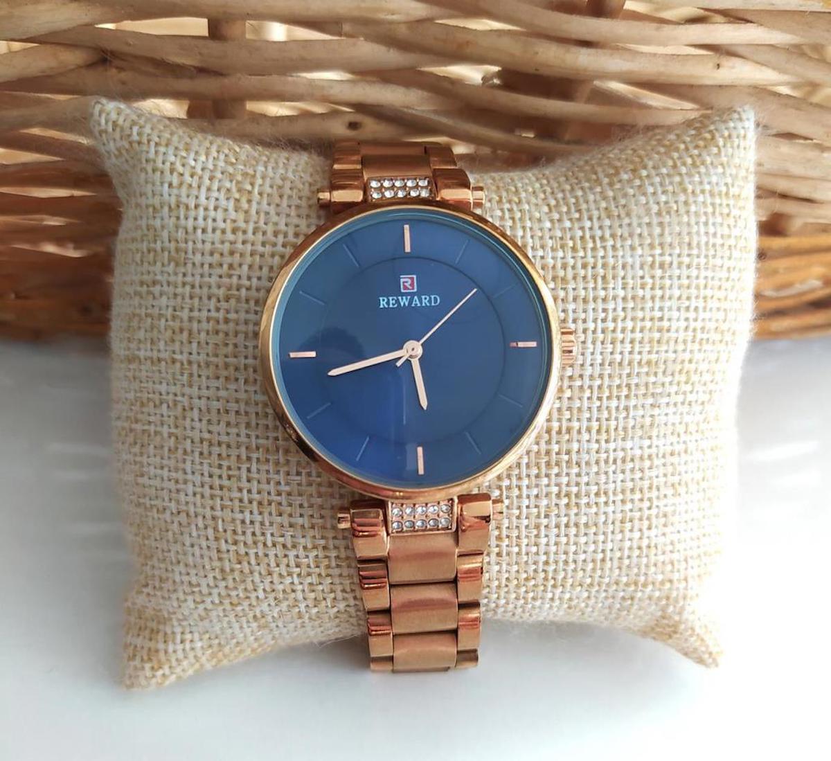 Reward RD63049L 34 mm Rose Gold Çelik Kordon Analog Kadın Kol Saati