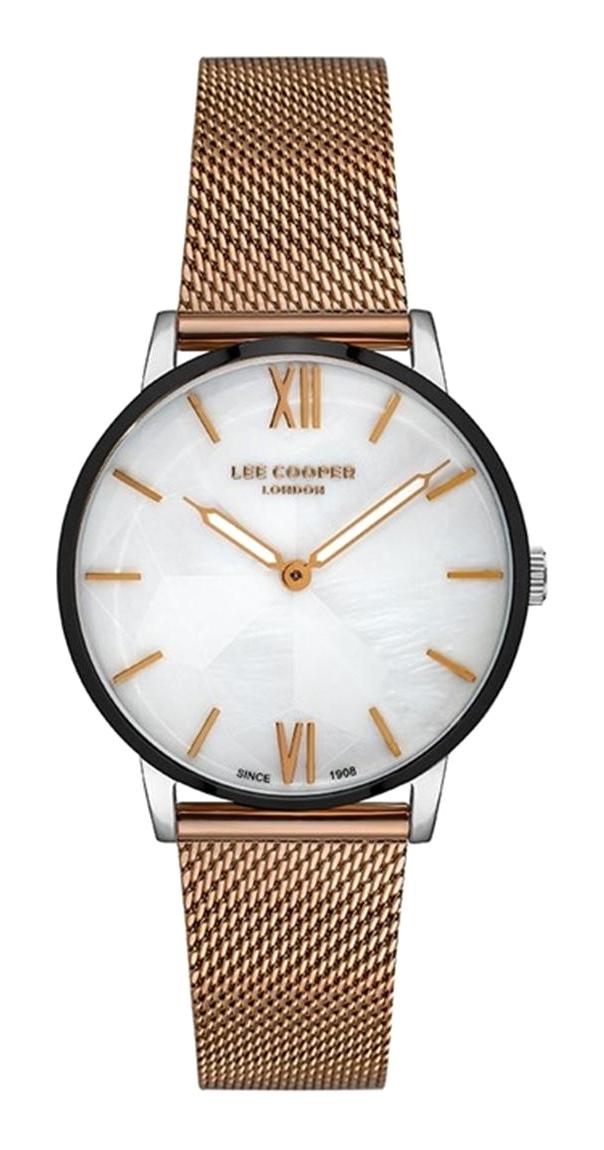 Lee Cooper 36 mm Rose Gold Metal Kordon Analog Kadın Kol Saati