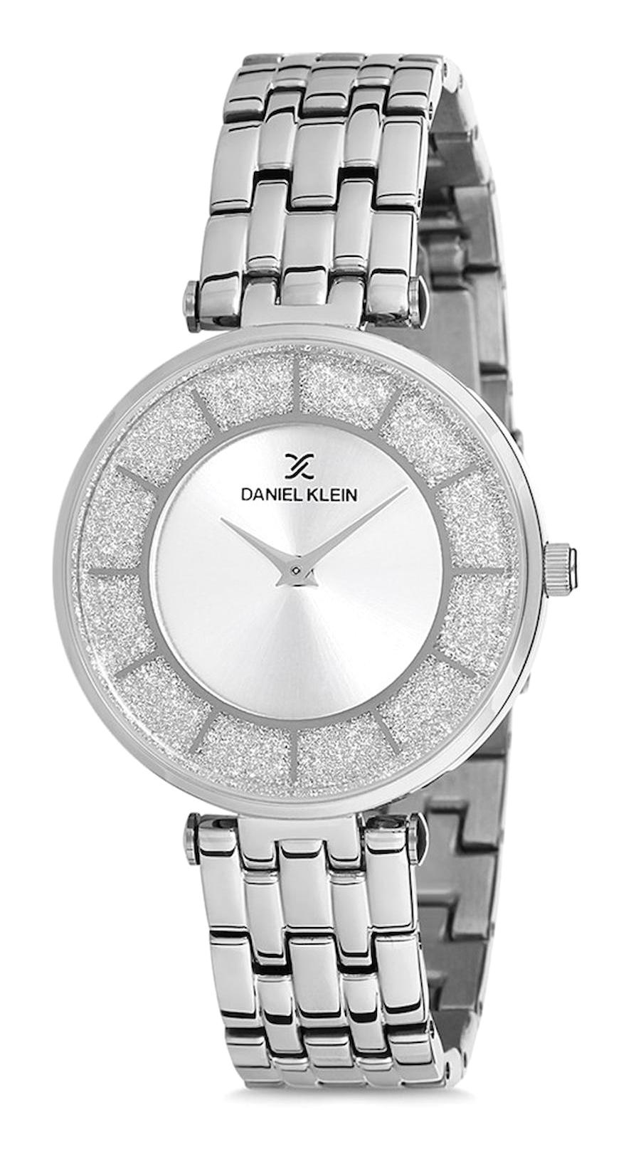 Daniel Klein DK02370A-01 35 mm Gri Çelik Kordon Analog Kadın Kol Saati