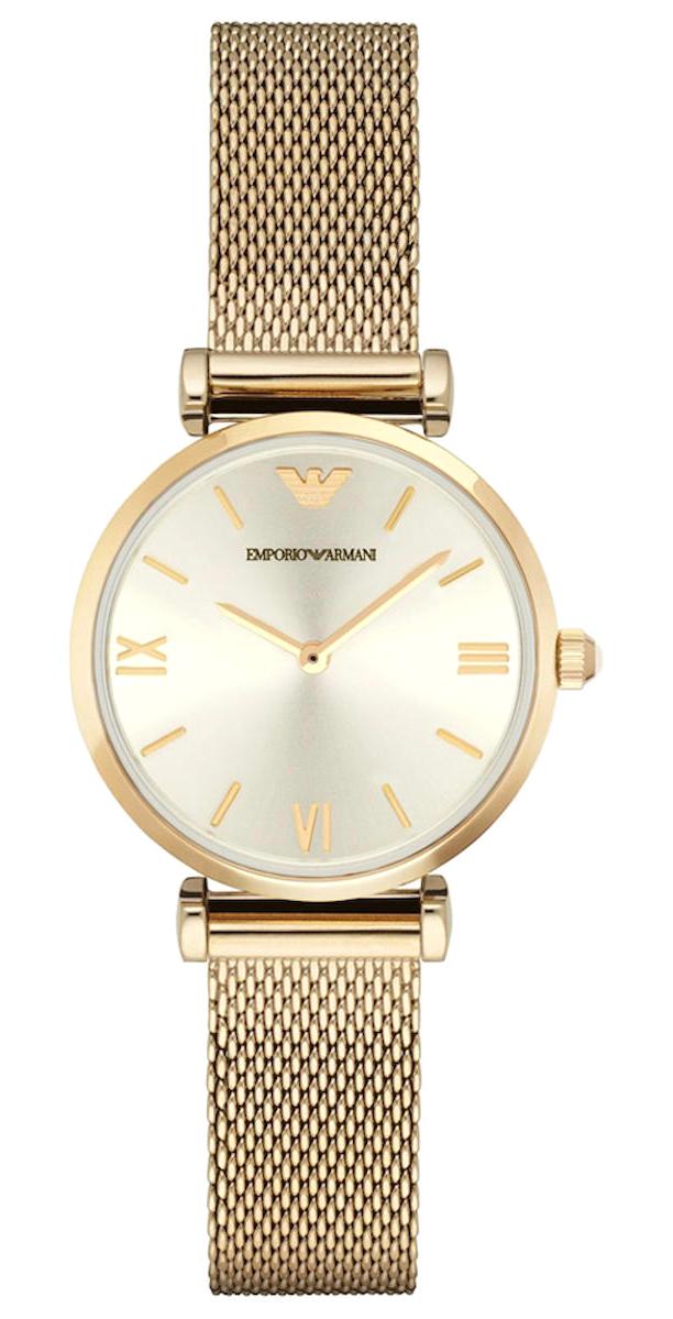 Emporio Armani AR1957 32 mm Altın Çelik Kordon Analog Kadın Kol Saati
