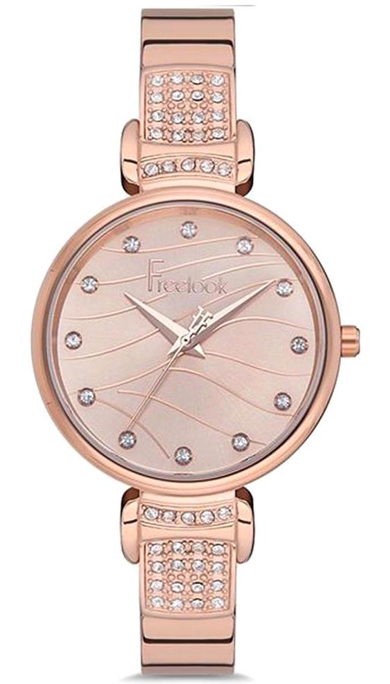 Freelook FL.1.10042.2 29 mm Rose Gold Çelik Kordon Analog Kadın Kol Saati